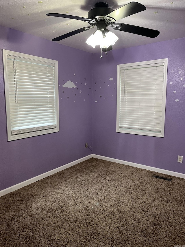 4903 Wise St, Paragould, AR 72450 - carpeted empty room featuring ceiling fan and baseboards