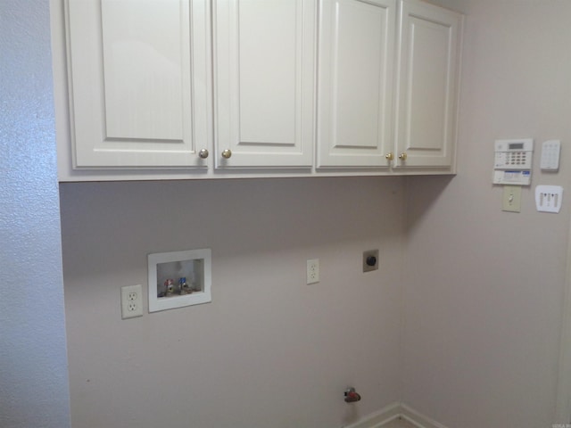 6 Jack Nicklaus Cv, Little Rock, AR 72210 - washroom with cabinet space, washer hookup, electric dryer hookup, gas dryer hookup, and baseboards