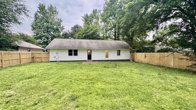 view of back of property