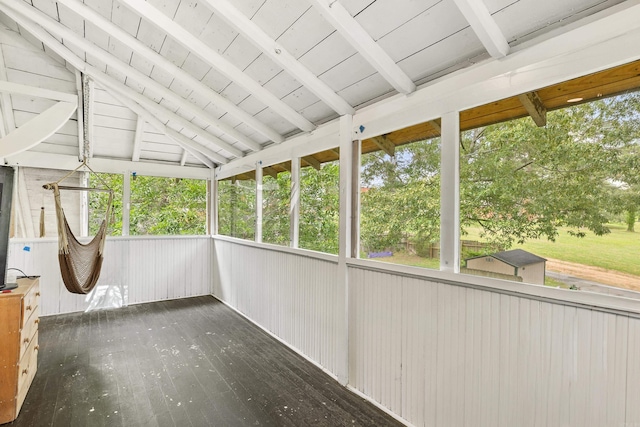 121 N Woodrow St, Little Rock, AR 72205 - unfurnished sunroom with lofted ceiling