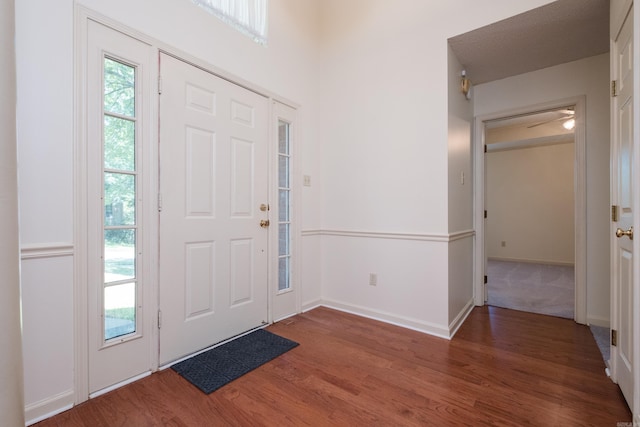 1505 Cherry Brook Dr, Little Rock, AR 72211 - foyer entrance with wood finished floors and baseboards