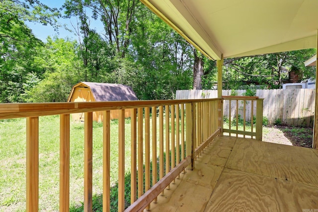 13512 Peters Rd, Cabot, AR 72023 - view of wooden terrace