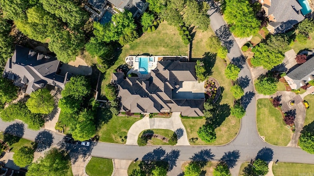 64 Sologne Cir, Little Rock, AR 72223 - drone / aerial view of a pool area