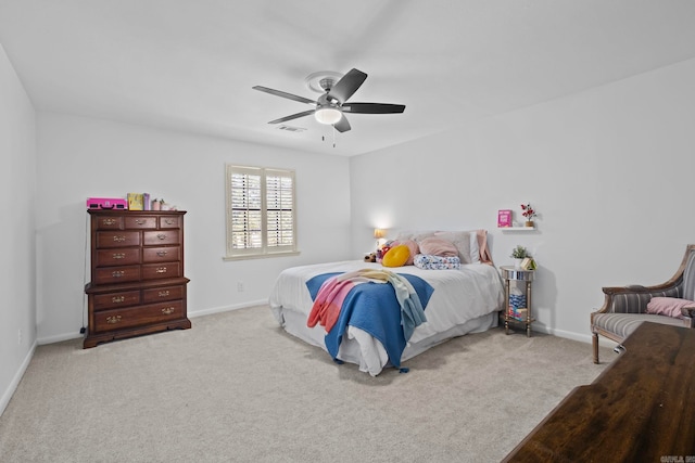 50 Heritage Park Cir, North Little Rock, AR 72116 - carpeted bedroom with baseboards and a ceiling fan