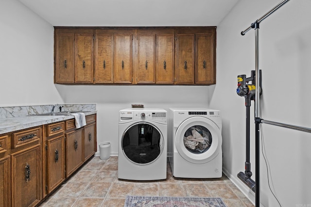 50 Heritage Park Cir, North Little Rock, AR 72116 - laundry room featuring cabinet space and separate washer and dryer