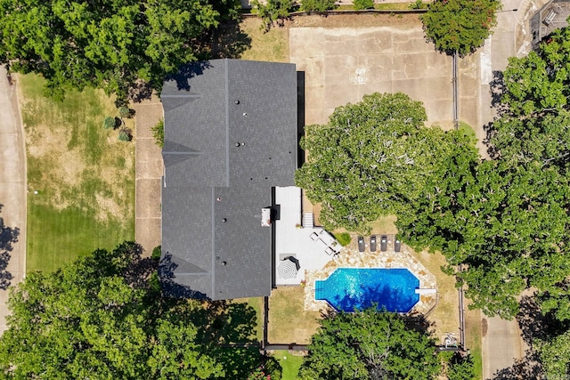 50 Heritage Park Cir, North Little Rock, AR 72116 - aerial view of property and surrounding area featuring a pool