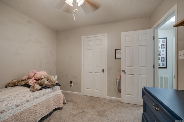 306 Ray St, Cabot, AR 72023 - bedroom featuring light colored carpet, baseboards, and ceiling fan