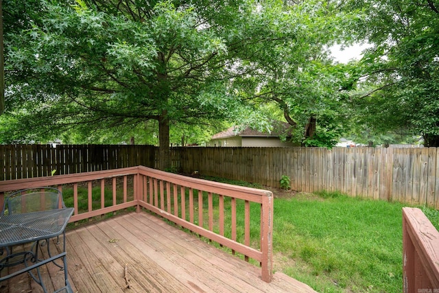 306 Ray St, Cabot, AR 72023 - view of wooden deck