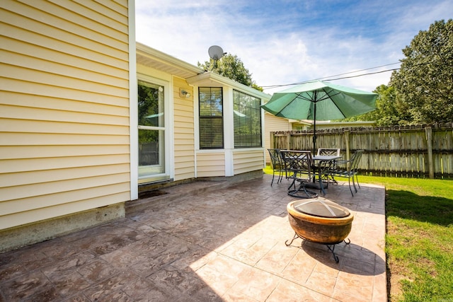 2418 Hickorynut Ct, Little Rock, AR 72211 - view of patio / terrace with outdoor dining area