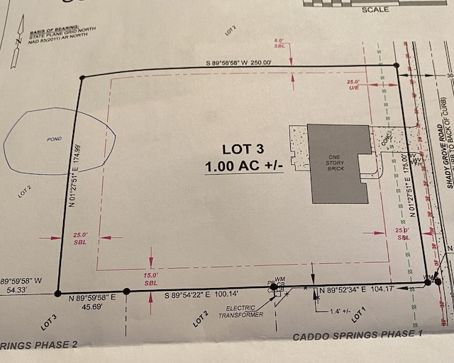192 Shady Grove, Clarksville, AR 72830 - survey map / technical document