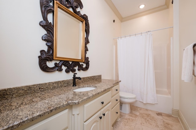 28 Talmont Pl, Little Rock, AR 72223 - bathroom with toilet, vanity, and shower / bath combination with curtain
