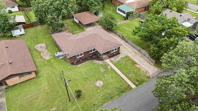 view of subject property