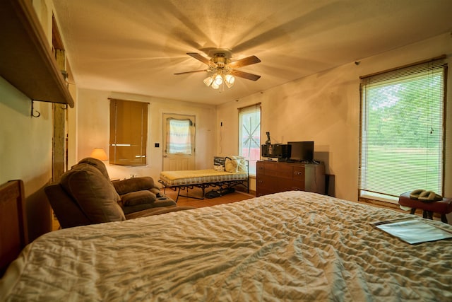 149 Firetower, Hardy, AR 72542 - bedroom with a ceiling fan