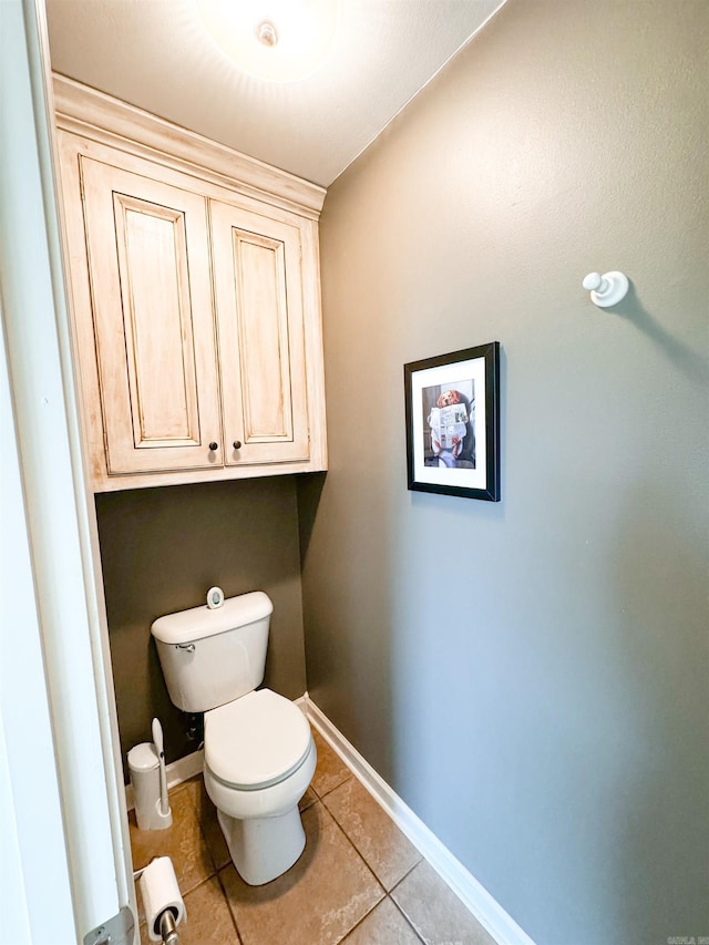 6 Palmer Ct, Searcy, AR 72143 - bathroom featuring tile patterned flooring, baseboards, and toilet