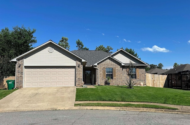 12548 Birch Glen Cv, Alexander, AR 72002 - single story home featuring brick siding, an attached garage, and concrete driveway