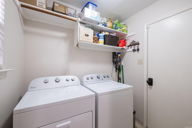 1520 Calgary Cv, Little Rock, AR 72211 - laundry room featuring washer and clothes dryer