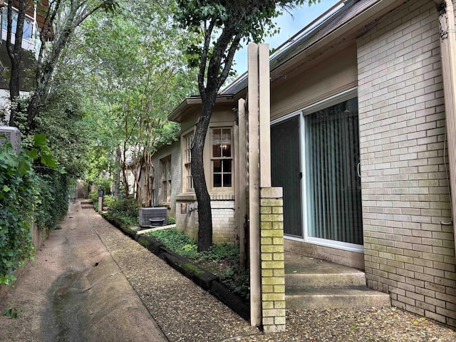 3901 Cedar Hill Rd, Little Rock, AR 72202 - view of property exterior with brick siding and cooling unit