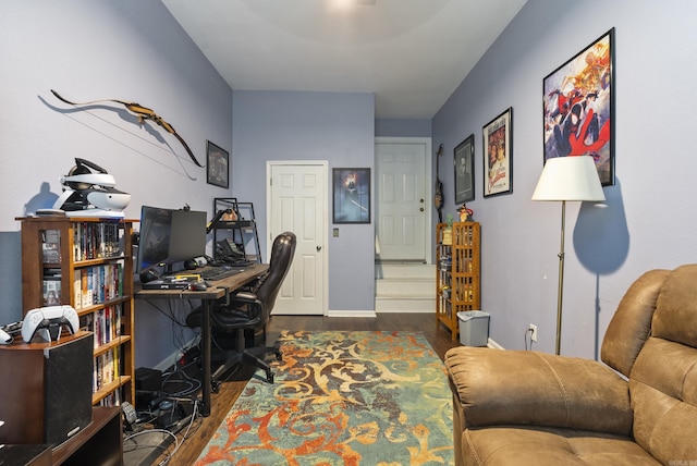 40 High Timber Dr, Maumelle, AR 72113 - office space with wood finished floors