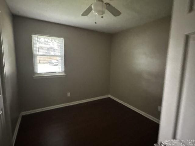 3509 Arapaho Trl, Little Rock, AR 72209 - unfurnished room featuring a ceiling fan and baseboards