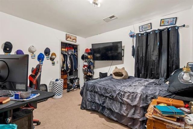 503 Westpine Dr, Hot Springs, AR 71913 - bedroom with carpet flooring and a closet