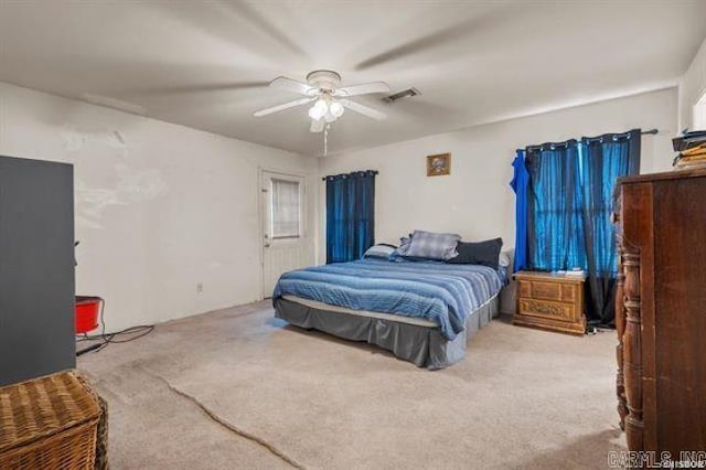 503 Westpine Dr, Hot Springs, AR 71913 - bedroom featuring carpet and ceiling fan