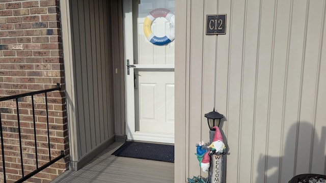 1201 Airport Rd Unit C12, Hot Springs, AR 71913 - doorway to property with brick siding