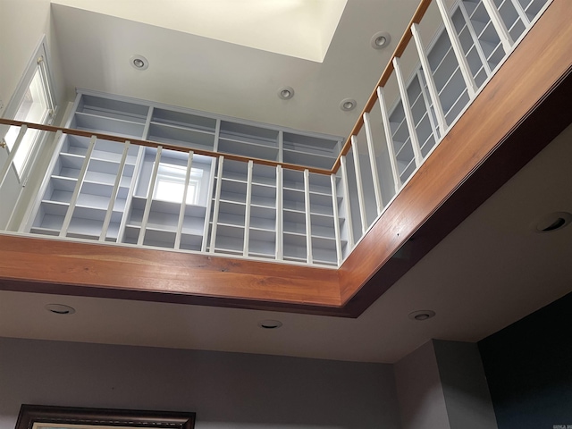 1349 Kahoka Rd, Mountain View, AR 72560 - staircase with recessed lighting