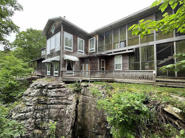 1349 Kahoka Rd, Mountain View, AR 72560 - view of back of property