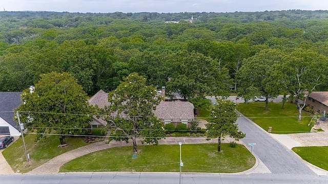 4105 N Hills, North Little Rock, AR 72116 - drone / aerial view of a heavily wooded area
