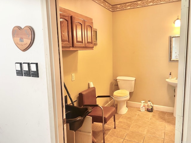 334 Grant 190009, White Hall, AR 71602 - half bath with toilet and tile patterned flooring