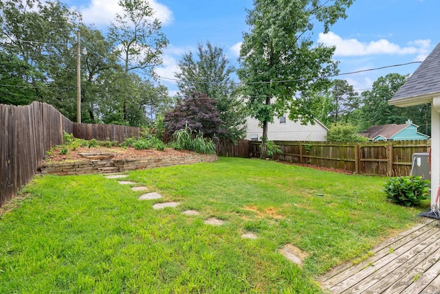 1 Forest Brook Ct, Little Rock, AR 72211 - view of yard with a deck