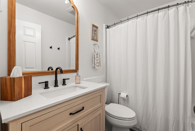 8010 Iowa Dr, Little Rock, AR 72227 - bathroom with vanity and toilet