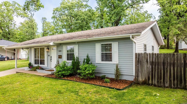 8010 Iowa Dr, Little Rock, AR 72227 - ranch-style house featuring roof with shingles