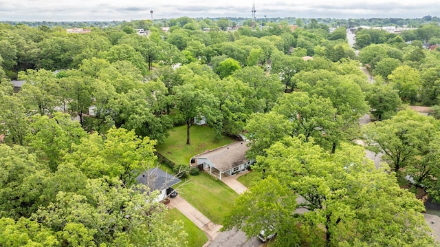 8010 Iowa Dr, Little Rock, AR 72227 - bird's eye view