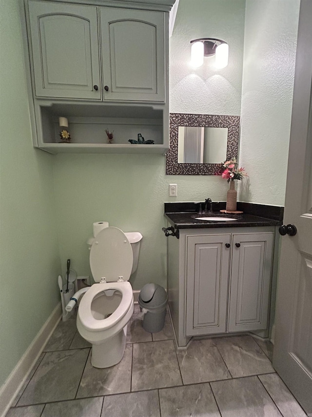 23 Whispering Dr, Alexander, AR 72002 - half bathroom with vanity and toilet