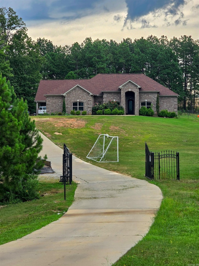 23 Whispering Dr, Alexander, AR 72002 - view of front of property featuring stone siding