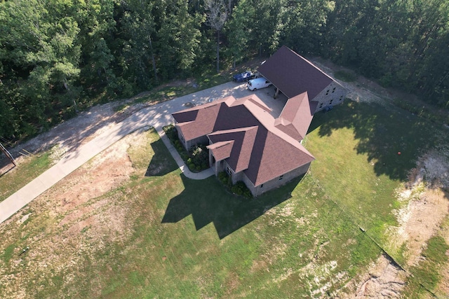 23 Whispering Dr, Alexander, AR 72002 - aerial view of property's location with a heavily wooded area