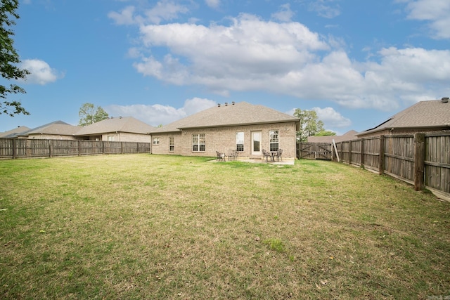 43 Earnhardt Cir, Cabot, AR 72023 - back of house featuring a patio