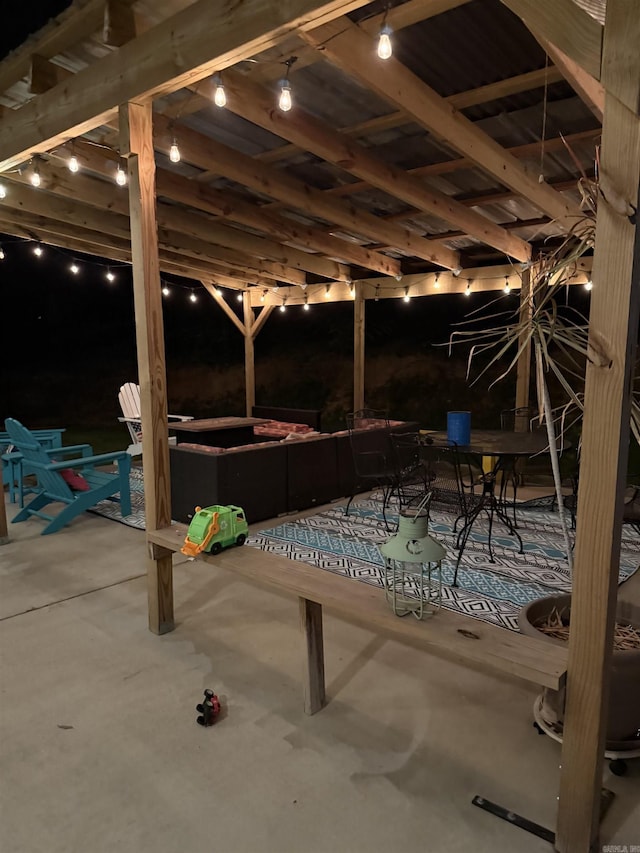 10820 W Sardis Rd, Bauxite, AR 72011 - view of patio / terrace featuring outdoor dining area
