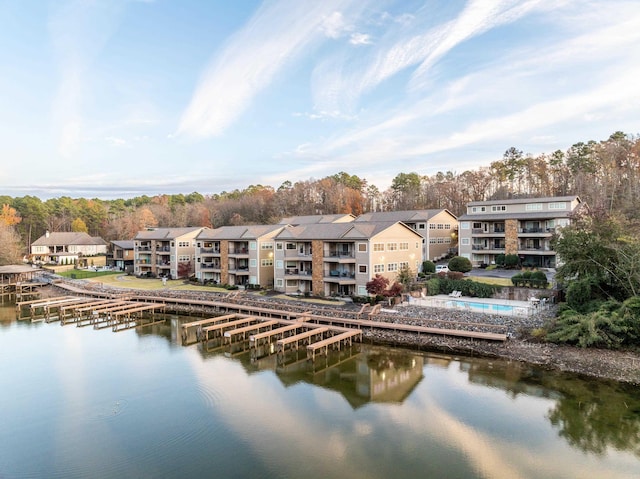 640 Ariridge Rd Unit D6, Hot Springs, AR 71913 - water view with a tree filled landscape