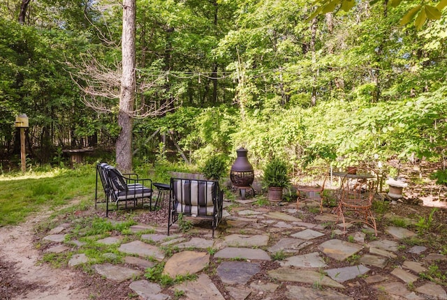 1112 Lawrence Ln, Benton, AR 72019 - view of patio