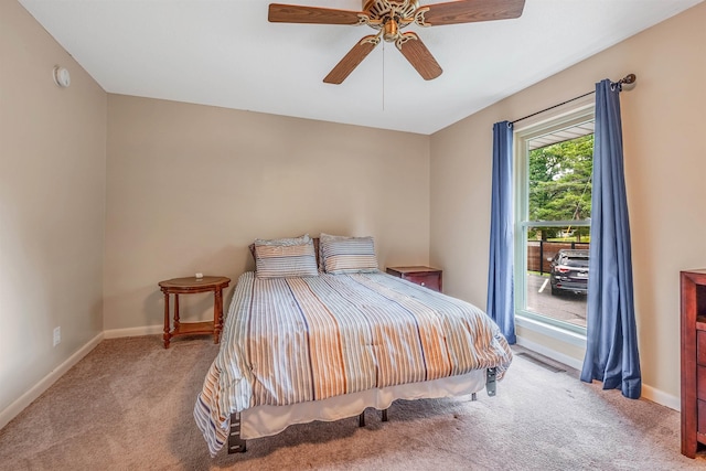 100 Discovery Bay Ln Unit 6, Hot Springs, AR 71913 - carpeted bedroom featuring baseboards and ceiling fan