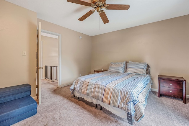 100 Discovery Bay Ln Unit 6, Hot Springs, AR 71913 - bedroom featuring carpet, baseboards, and a ceiling fan