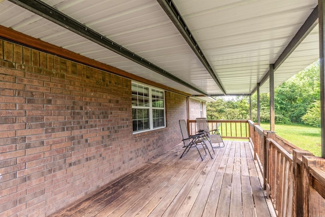 64 Castleberry Rd, Greenbrier, AR 72058 - view of wooden terrace