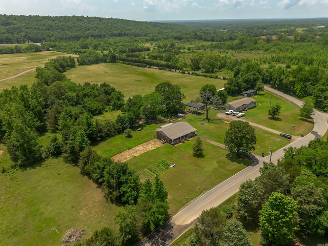 64 Castleberry Rd, Greenbrier, AR 72058 - bird's eye view of a heavily wooded area