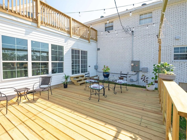 15 Brandywine Ln, Little Rock, AR 72227 - view of deck