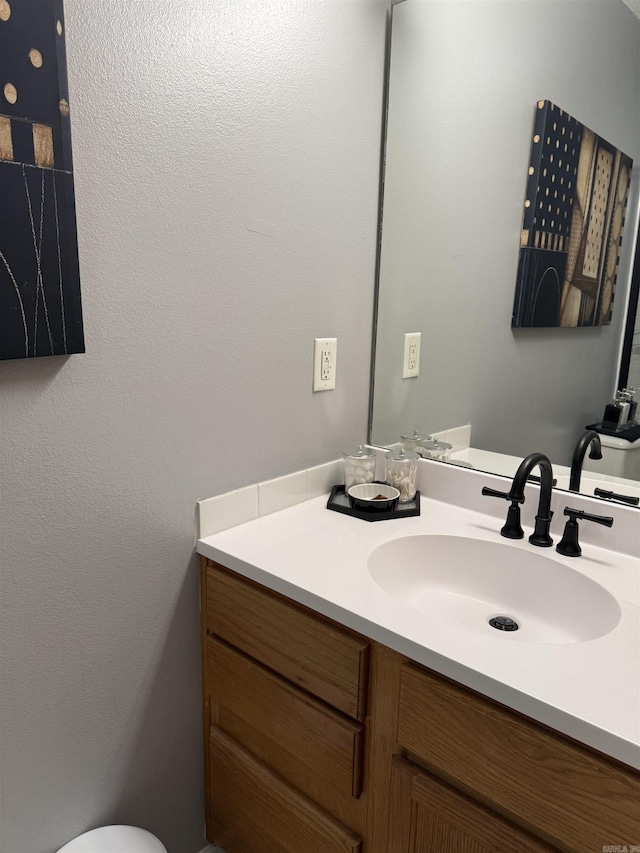 605 Shani Dr, Beebe, AR 72012 - bathroom featuring vanity and toilet