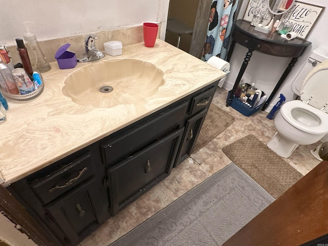 6625 Chateau Dr, Little Rock, AR 72209 - bathroom with toilet and vanity