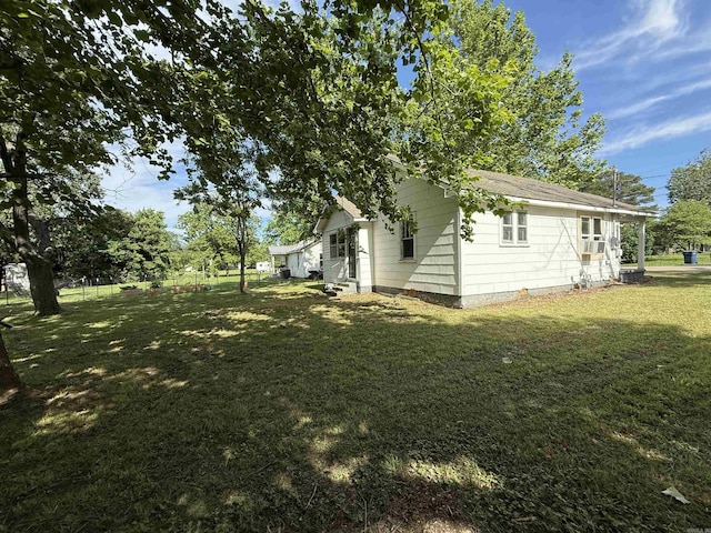 414 E 1st St, Rector, AR 72461 - view of green lawn with entry steps