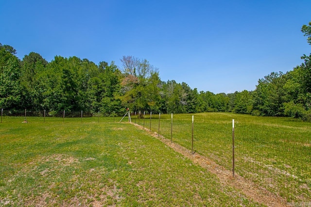 6221 Bray Dr, Benton, AR 72019 - view of yard with a wooded view